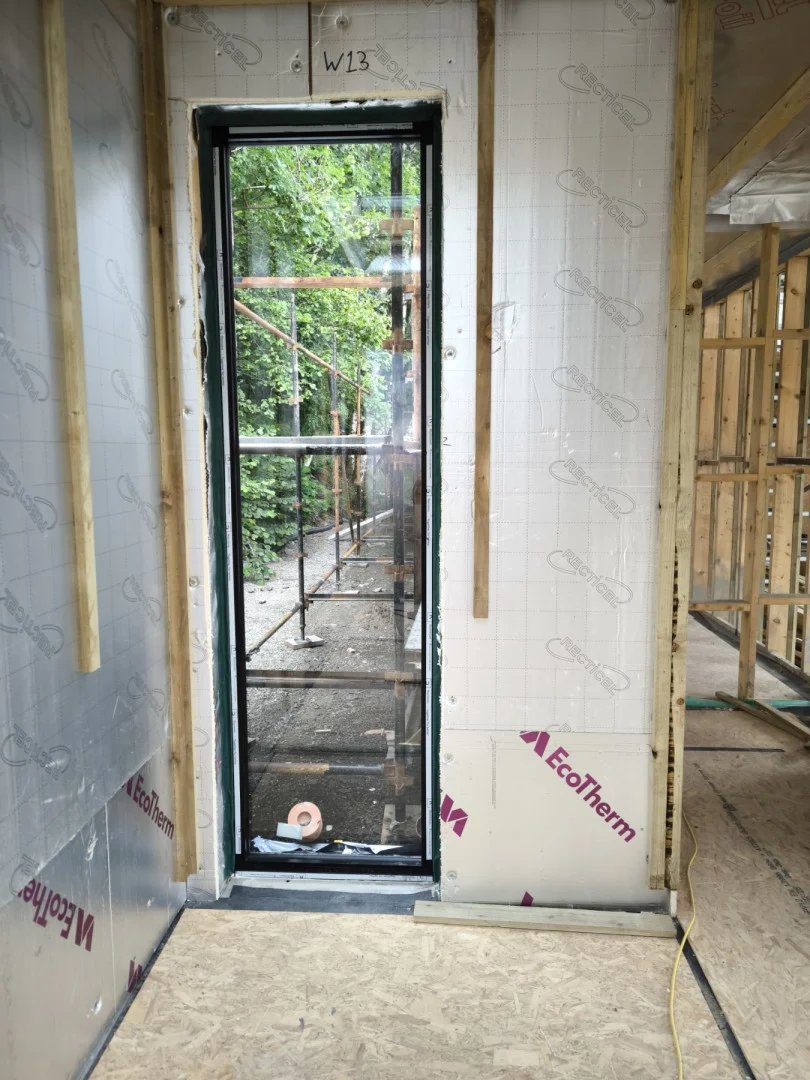 Reynaers Aluminium SlimLine 38 (SL38) system in Scotland Highlands house installed by Fenstercraft Aluminium