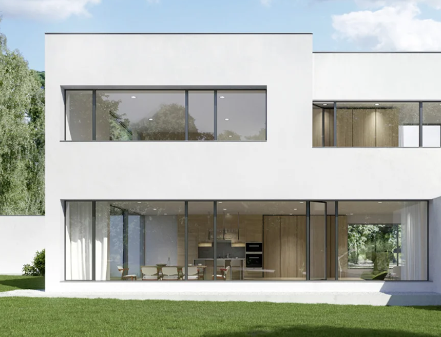 Schüco AWS 75 PD.SI Panoramic Window System