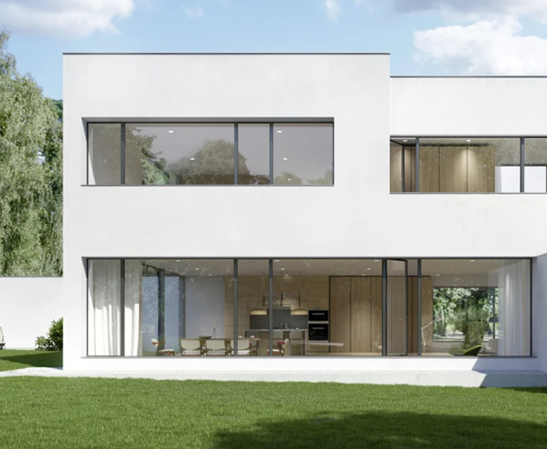 Schüco AWS 75 PD.SI Panoramic Window System