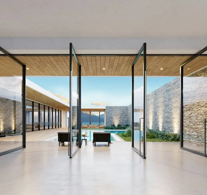 Pivot doors
